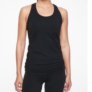 Athleta Shanti Racerback  Tank Black Small NWT
